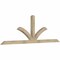 Ekena Millwork Richland Rough Sawn Timber Gable Bracket, Douglas Fir, 108"W x 36"H x 4"D x 4"F, 8/12 Pitch GBW108X36X0404RIC00RDF - alternate 4